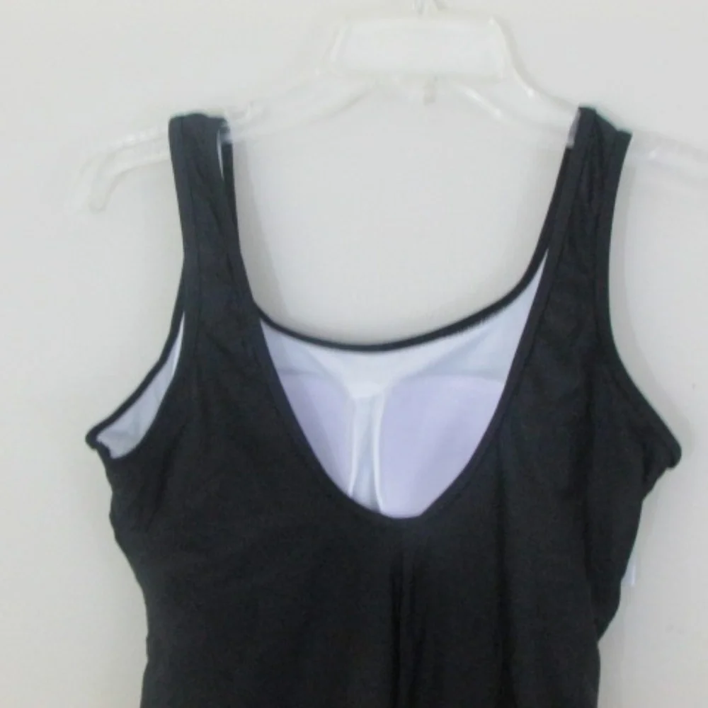 Reypo Bathing Suit Black 8 One Piece - Picture 5 of 7